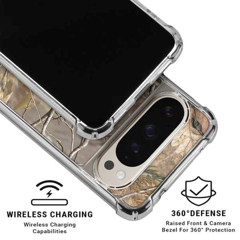 NFL Realtree Camo Green Bay Packers Pixel 9/9 Pro Clear Case